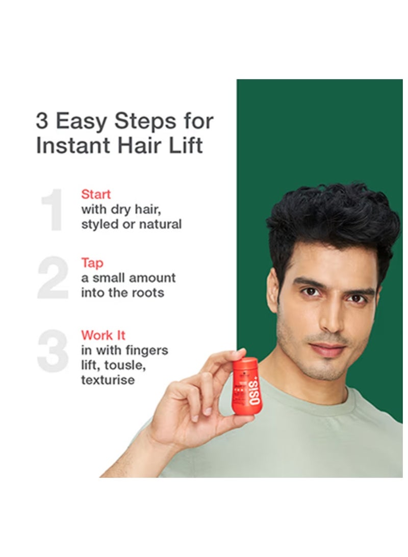 Schwarzkopf Professional OSiS+ Dust It Mattifying Powder 10g, Texturizing Volume Powder, Long-Lasting Hold, Strong Control and Separation for Different Hair Styles - Image 5